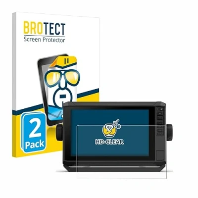 Immagine di brotect Pellicola Protettiva per Garmin ECHOMAP UHD2 9&quot; Protezione Schermo (2 Pezzi) [Trasparente, Anti Impronte]