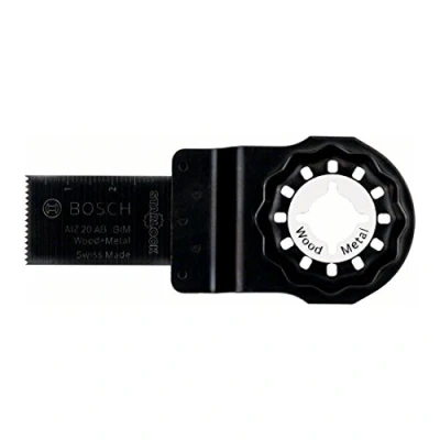 Immagine di Bimetallico Lama per tagli dal pieno 20 mm Bosch Accessories AIZ AN Adatto marchio (utensile multifunzione) Fein, Makita, Bosch, Milwaukee, Metabo 1 pz.