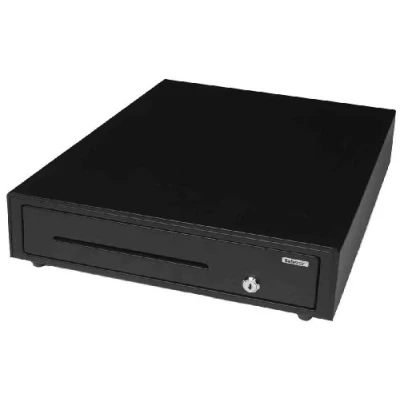 Immagine di Safescan LD 3336 Cassetto per uso leggero che conserva in sicurezza i contanti, Con 3 scomparti banconote e 8 monete, connessione RJ 12, compatto di 33 x 36 10 cm