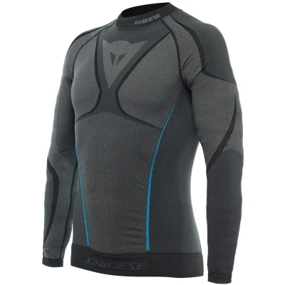 Immagine di Dainese Dry LS Maglie Termiche, Nero/Blu, L Uomo