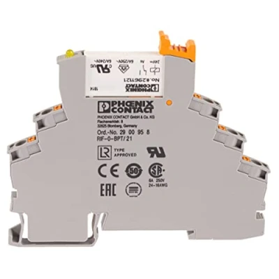 Immagine di Phoenix Contact RIF 0 RPT 24DC/21AU Modulo relè Tensione nom.: 24 V/DC Corrente di commut. max.: 50 mA 1 scambio pz.