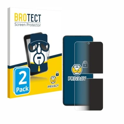 Immagine di brotect (2 Pezzi Pellicola Privacy per Samsung Galaxy Z Flip 4 [Anti Spy, Protettiva Chiara, Blue Light Filter]
