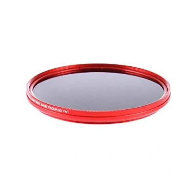 Immagine di FOTGA Ultra Sottile Lente Filtro ND Fader regolabile a densità neutra variabile ND2 ND400 Rosso (55mm)