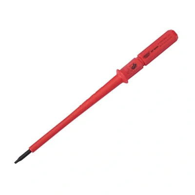 Immagine di Draper 9651P Ergo Plus Plain slot VDE cacciavite lama intercambiabile, blu, 3 mm x 100