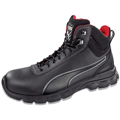 Immagine di PUMA Pioneer Mid ESD SRC 630101 44 Stivali di sicurezza S3 Taglia delle scarpe (EU): Nero 1 pz.
