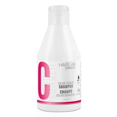 Immagine di SALERM Shampoo Capelli Tinti Color Longer Hair Lab 300 ml con Provitamina B5 e Vitamine Ay Sigilla Mantiene il Colore Senza Solfati Parabeni