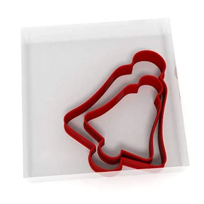 Immagine di Set di 2 formine per biscotti a forma campana, 5 cm + 8