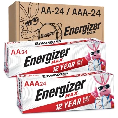 Immagine di Energizer Max AA batterie e AAA Combo Pack, 24 (48 conte)