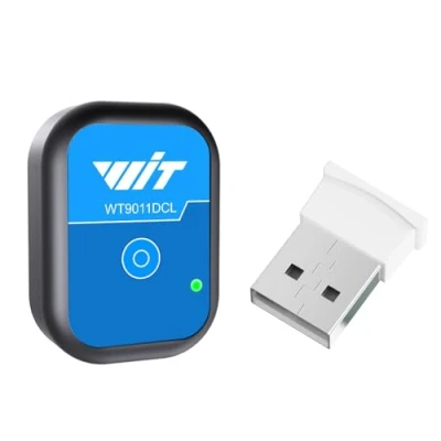 Immagine di [Accelerometro+Inclinometro Bluetooth Mini 5.0] WT9011DCL MPU9250 Giroscopio a 9 assi ad alta precisione+Angolo+Magnetometro con filtro Kalman, Sensore IMU AHRS 3 basso consumo per Arduino