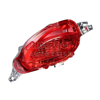 Immagine di Retronebbia Paraurti, Sx Rosso senza portalampada, lampadina con marchio di controllo E TOYOTA: Yaris III Hatchback METZGER 2080247