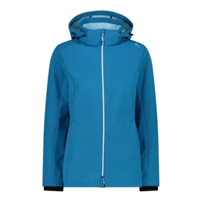 Immagine di CMP Woman Jacket ZIP HOOD Giacca softshell, Donna, Taglia: 48, Giada