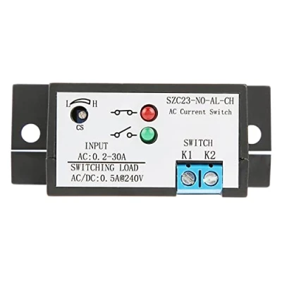 Immagine di Interruttore di rilevamento corrente Normalmente aperto AC 0,2 30A regolabile SZC23 NO AL CH per sottostazioni inverter