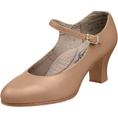 Immagine di Capezio Donne Studente Piede Luce Carattere Scarpa, Marrone, 39 EU