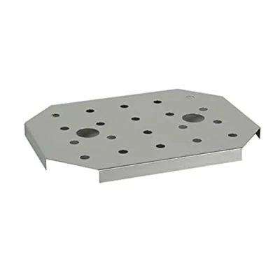 Immagine di APS GN scolapasta acciaio inossidabile per contenitori Gastronorm, adatto 1/2 dimensioni: 19 x 25 cm, altezza: 1,5 cm