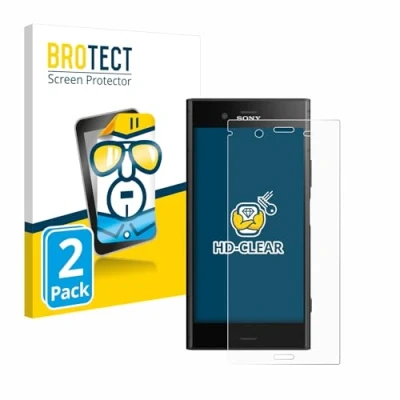 Immagine di brotect Pellicola Protettiva per Sony Xperia XZ1 Protezione Schermo (2 Pezzi) [Trasparente, Anti Impronte]