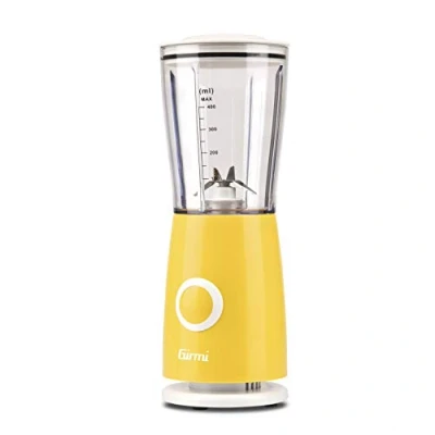 Immagine di Girmi FR03 Frullatore Elettrico, 170W, 4 Lame in Acciaio INOX, 400 ml, Bicchiere graduato, Giallo