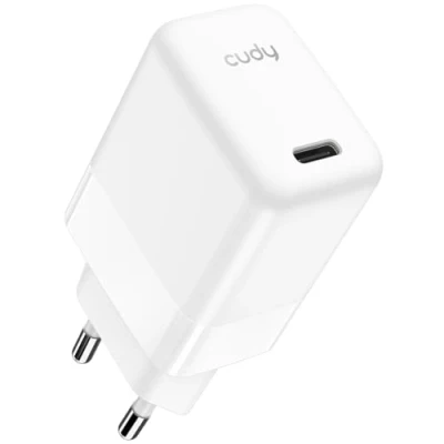 Immagine di Cudy Caricatore USB C GaN 30W, Adatto a Tutti i Dispositivi di Ricarica con Porta C, Rapido PD/QC 3.0, Compatibile Samsung, Pixel, iPad, Macbook, Xiaomi, OPPO, Oneplus, CH30
