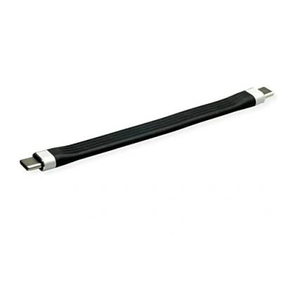 Immagine di Roline Cavo USB 3.2 Gen2 (USB 3.1 Gen2) Spina C® 11.00 m Nero Schermato 11.02.9054