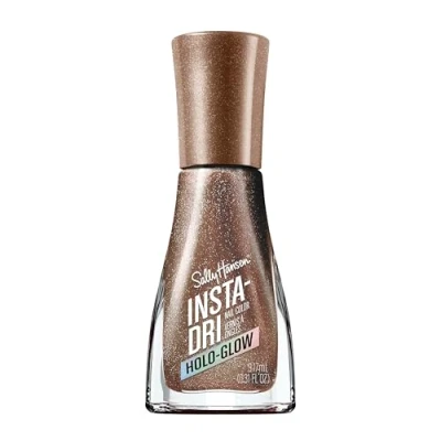 Immagine di Sally Hansen Insta Dri, Holo Glow, On the Smalto Unghie, Semplice da Usare, Resistente, Colori Bellissimi, Si stende facilmente sulle Non Sbava, 0.3oz