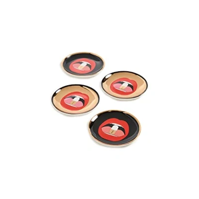 Immagine di Jonathan Adler 21967 Sottobicchieri a dose Completa, Porcellana, Multicolore