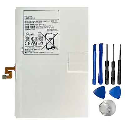 Immagine di EB BT725ABU Batteria compatibile con Samsung Galaxy Tab S5e T725C T720 SM T725 Series + strumenti (3,85 V 26,34 Wh, 6840 mAh)