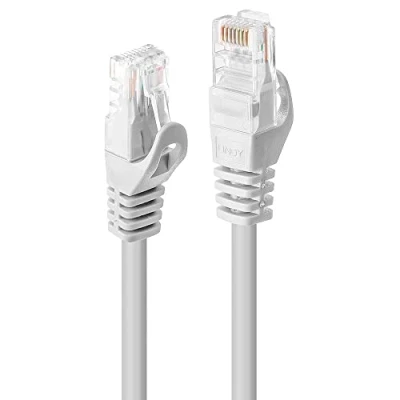 Immagine di Lindy Cavo di Rete Cat.6 U/UTP Basic Bianco, 0.5m