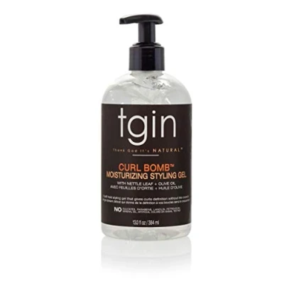 Immagine di tgin Curl Bomb Gel idratante Styling per capelli ricci 384ml