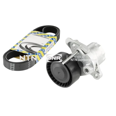 Immagine di SNR KA857.41 Kit cinghie Poly V VOLKSWAGEN: Golf 7, up! Hatchback, 7 Variant