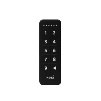 Immagine di Nuki Keypad, serratura con codice di accesso, bluetooth, apriporta automatico, elettronica, accessorio Smart per la Lock, accesso tramite codice, smart, Home