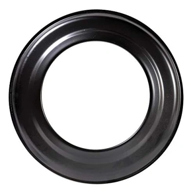 Immagine di FIREFIX R150/R Rosetta per Canna fumaria da 2 mm, Diametro 150 camini, Senotherm, Colore: Nero, Rigido, Lega di Acciaio