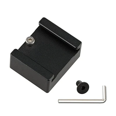 Immagine di CAMVATE Cold Shoe Mount con 1/4&quot; foro filettato per DJI Osmo palmare 4 K fotocamera e giroscopio a assi
