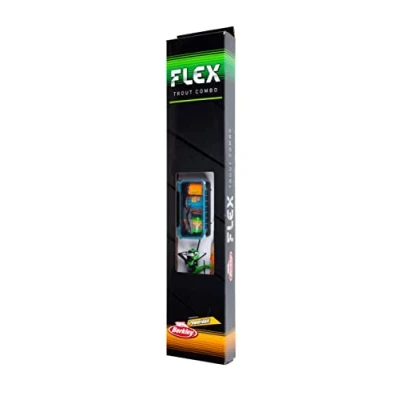 Immagine di Berkley Flex Trout Tele Starter Combo 2,40m (5 15g) Kit trota