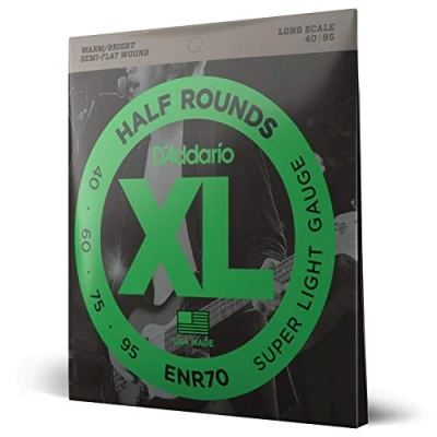 Immagine di D&#039;Addario ENR70 Set Corde Basso Half Rounds