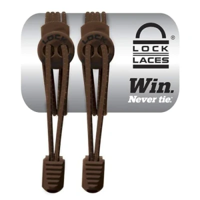 Immagine di LOCK LACES Lacci di bloccaggio (elastici senza cravatta) (viola, 100 cm)