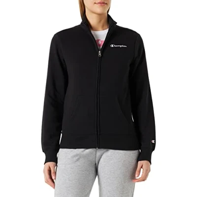 Immagine di Champion FULL ZIP Felpa con zip, Donna, Taglia: Small, Black