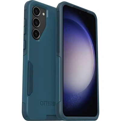 Immagine di OtterBox Custodia per Galaxy S23+ Commuter Series Dont BE Blue (Blu), Sottile e Resistente, Tascabile, con Protezione Porta
