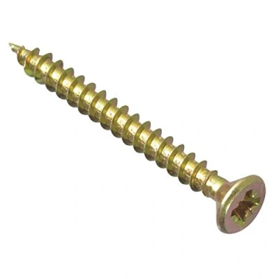 Immagine di Forgefix MPS4545Y Vite Multiuso Compatibile Pozi CSK ST ZYP 4,5 x 45 mm, Confezione da 200, Multicolore, Set di 200 Pezzi