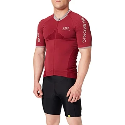 Immagine di X Bionic Invent 4.0 Cycling Camicia da Ciclismo R011 Namib Red/Dolomite Grey M