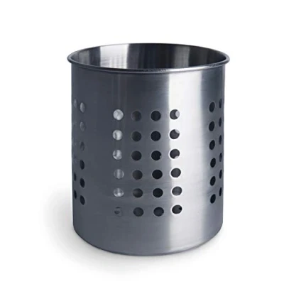 Immagine di Excelsa Scolapasta/Portaposate, Acciaio Inossidabile, Argento, 12 cm