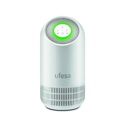 Immagine di Ufesa PF3500, Purificatore D&#039;aria EPA e Carbone Attivo, Ideale per stanze fino a 40 m2, Rimuove al 99,9% di Virus Batteri, 3 velocità, Timer 8 h, Silenzioso (30 dB)