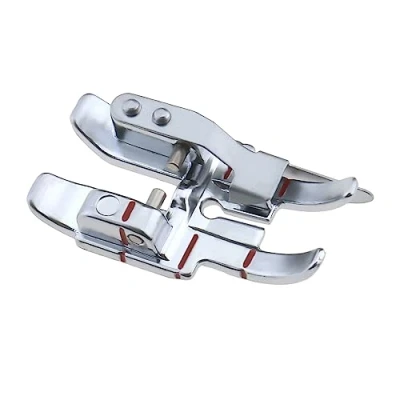 Immagine di OTOTEC piedino di ricambio per trapuntatura 820924096 compatibile con Pfaff Group B C D E F G J K 1/4&quot; guida bordo destro patchwork