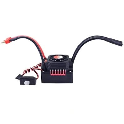 Immagine di Fasizi Impermeabile 60A Brushless ESC regolatore elettronico di velocità per 1/10 RC Car