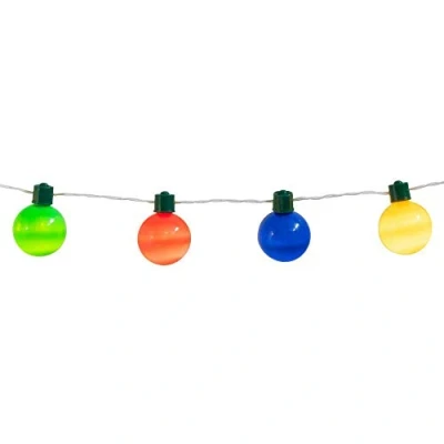 Immagine di Boland 31200 Catena di luci a LED per feste, lunghezza 140 cm, tipo batteria 2 x AA, illuminazione decorazione Carnevale, festa tema