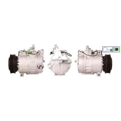 Immagine di LUCAS ELECTRICAL ACP118 Compressore Aria Condizionata PAG 46 con guarnizioni AUDI: A4 B5 Avant, A8 D2, Allroad C5, VOLKSWAGEN: Passat Variant