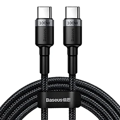Immagine di Baseus Cafule PD2.0 100W Blitzaufladung USB für Type C Kabel (20V 5A) 2m Grau/Schwarz