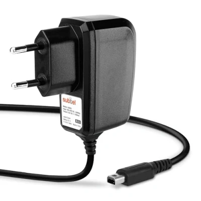 Immagine di subtel® Alimentatore 1,1m compatibile con Nintendo DSi/DSi XL / 2DS 3DS WAP 002 5V 5W caricatore per consolle giochi adattatore