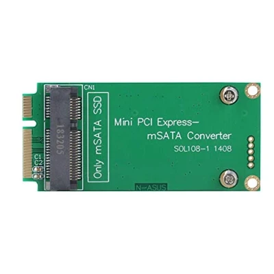 Immagine di Convertitore Adattatore da Scheda SSI SATA SSD Mini PCI Express mSATA a per EEE PC 1000