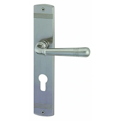 Immagine di porta Sale Alpertec LS in ottone e acciaio inox colori per casa un corridoio porte PZ pulsante set maniglia guarnizioni, 32704493