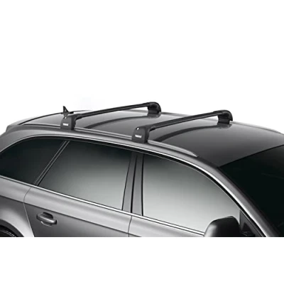 Immagine di Thule 9591B Wingbar Edge Fixpoint/Flushrail, Nero, S, 2 pezzi