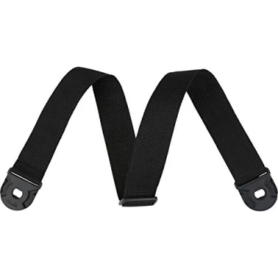 Immagine di Fender, QUICK GRIP LOCKING END STRAP, POLYPRO Tracolla per chitarra con sistema di fissaggio, PolyPro, 1 Pezzo, Colore Nero